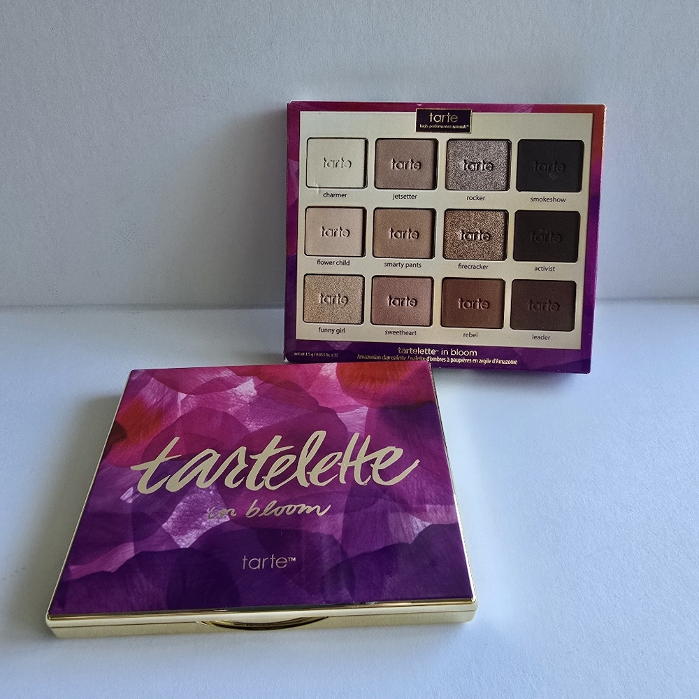 Tarte Purple and Gold Eyeshadow Palette with Neutral Shimmers